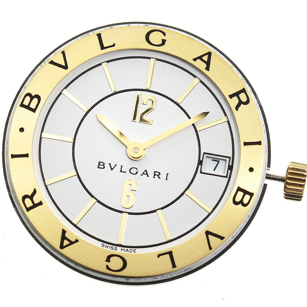 BVLGARI Solo tempo Cal.MVE002 Movement white Dial Quartz Men's Watch_B17