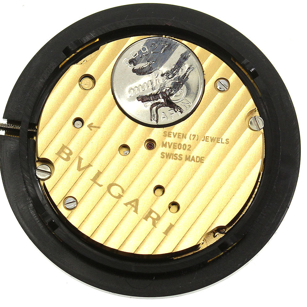 BVLGARI Solo tempo Cal.MVE002 Movement white Dial Quartz Men's Watch_B17