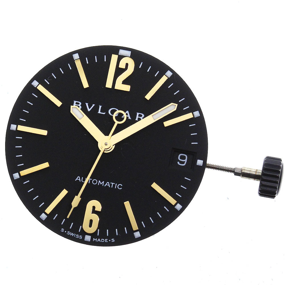 BVLGARI Date cal.220TEEM Movement black Dial Automatic Men's Watch_B6