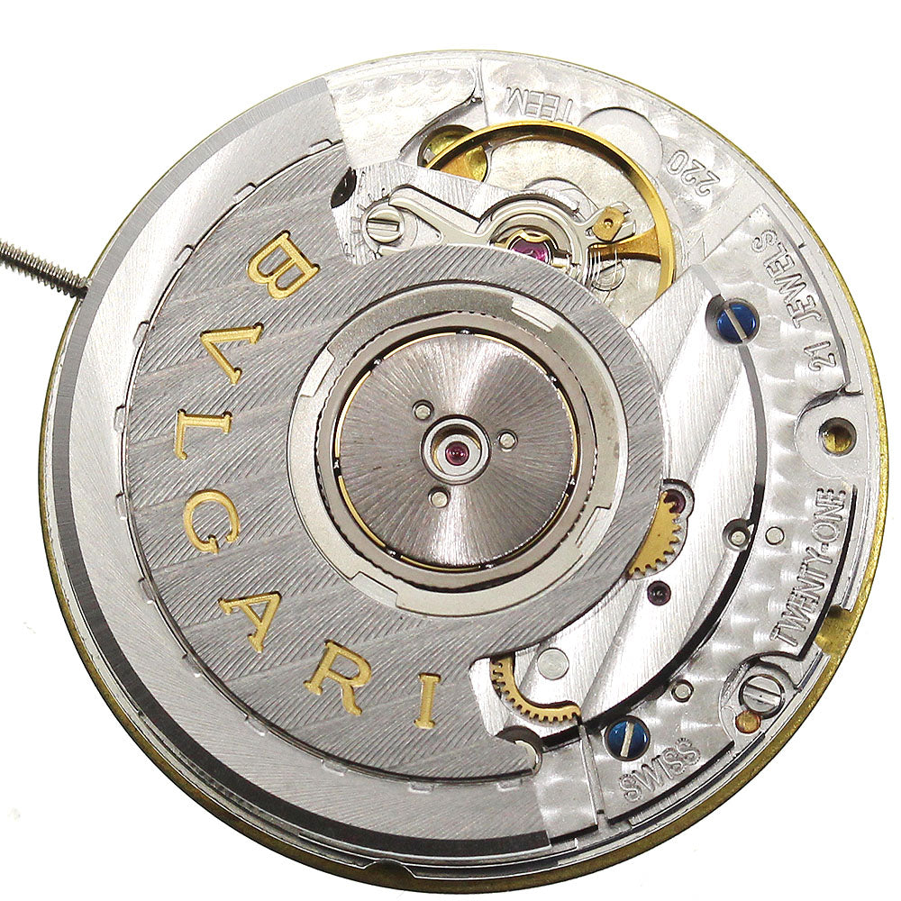 BVLGARI Date cal.220TEEM Movement black Dial Automatic Men's Watch_B6