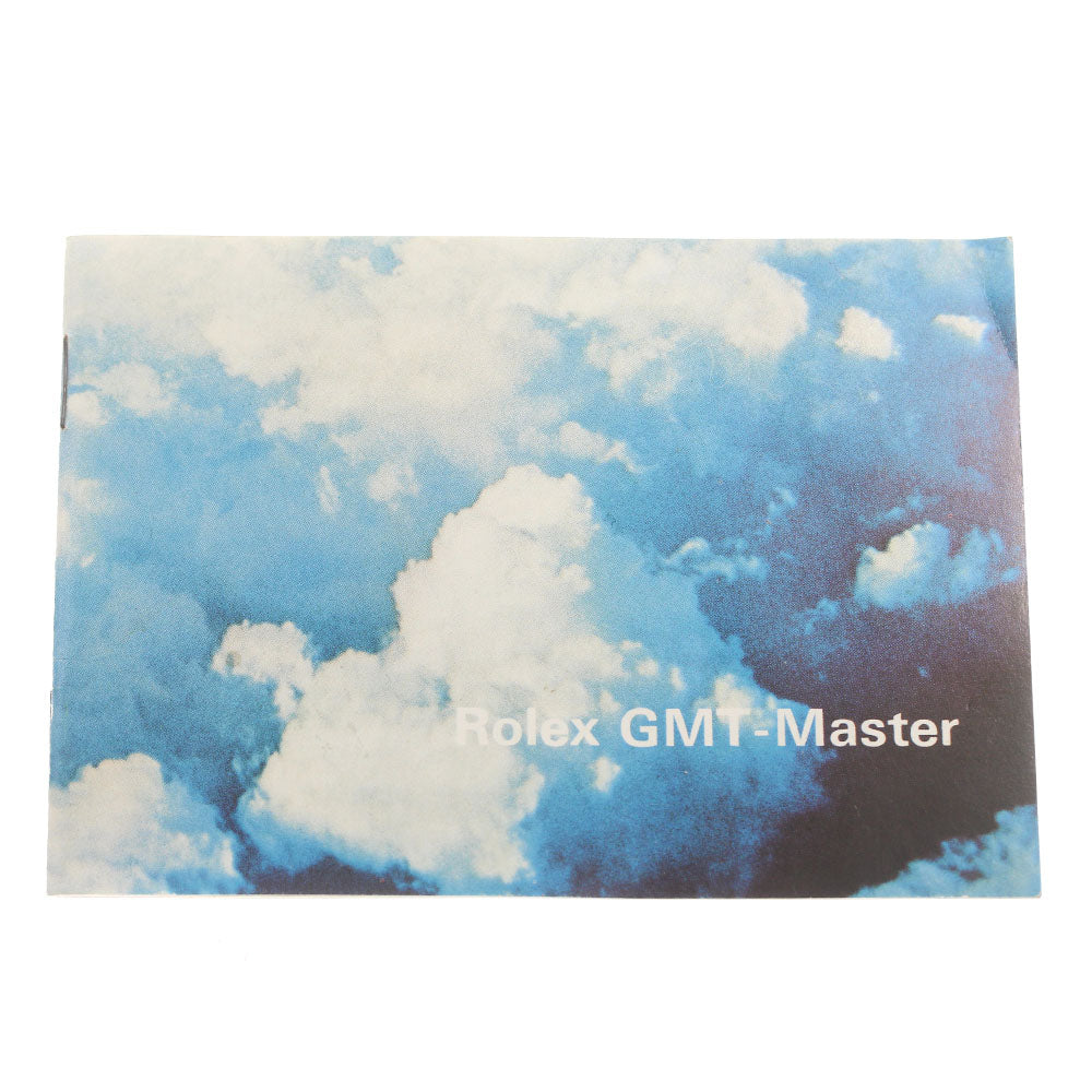 ROLEX Rolex GMT Master Booklet Japanese Dial_BOOK3
