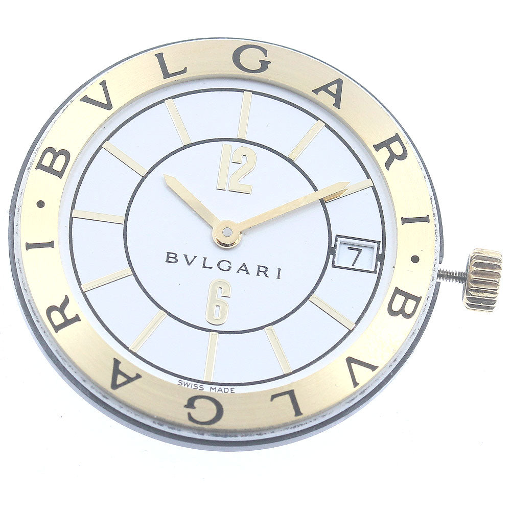 BVLGARI Solo tempo Cal.MVE002-TEEE Date Movement white Dial Quartz Men's Watch_BV-11
