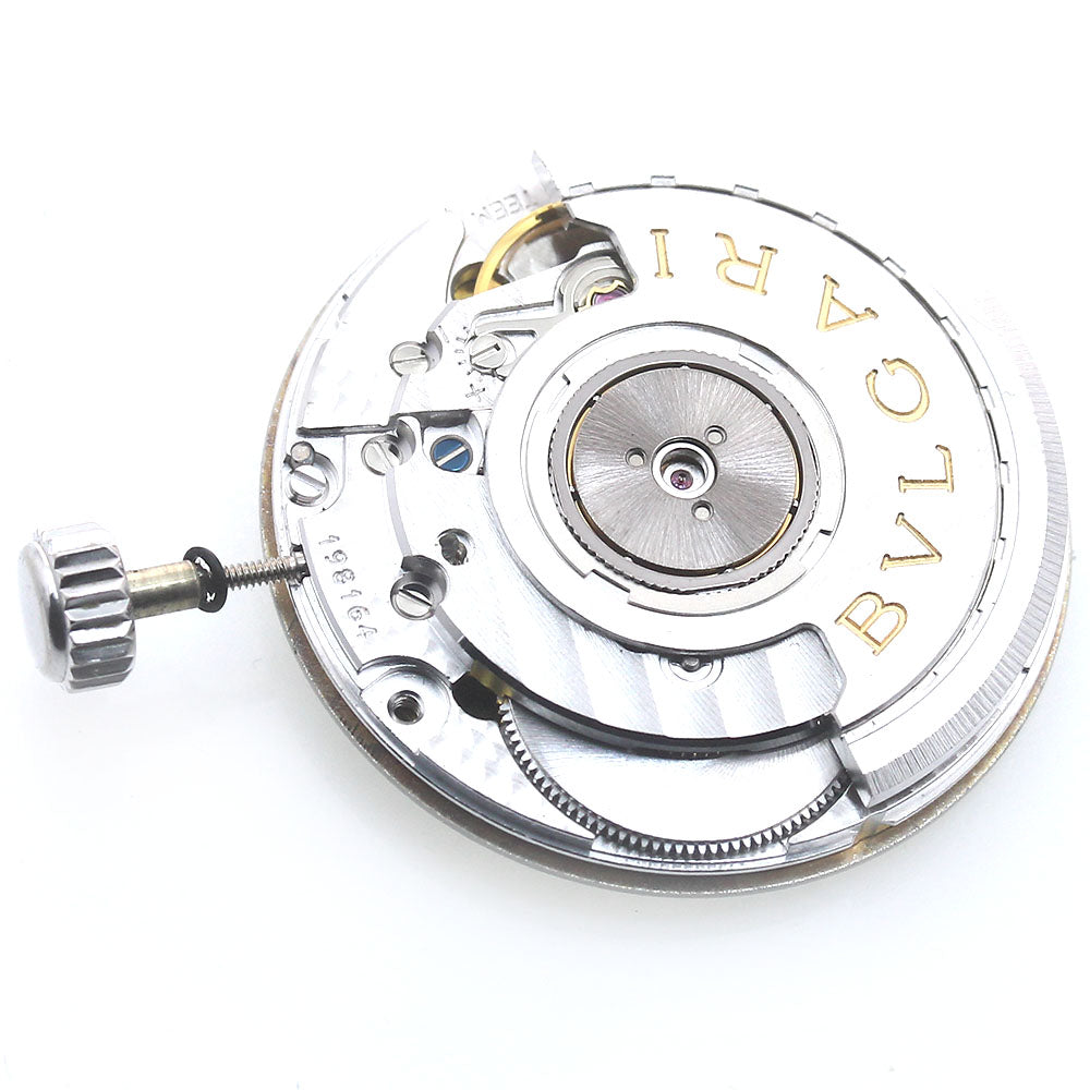 BVLGARI Cal.220-TEEM Date Movement white Dial Automatic Men's Watch_BV-2