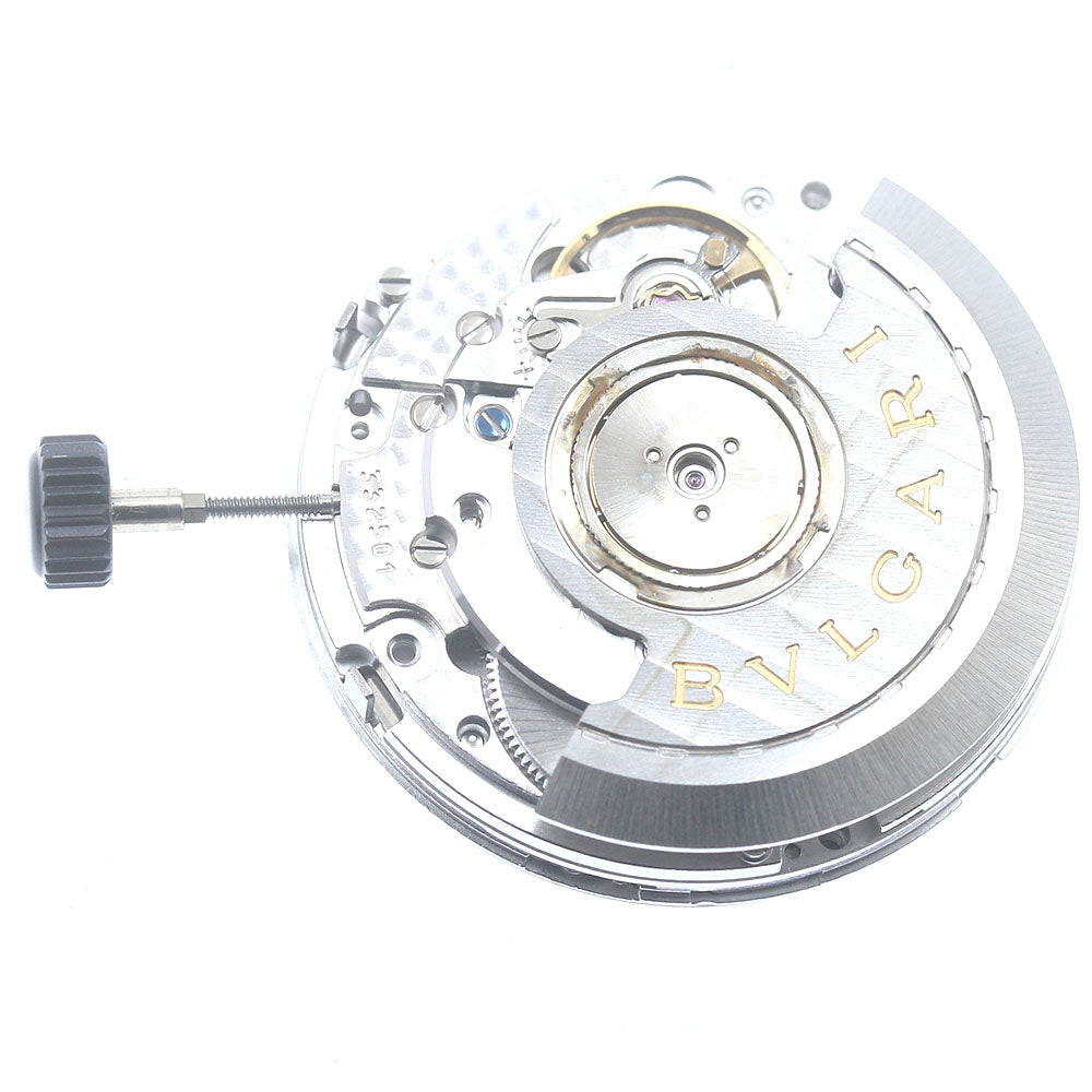 BVLGARI Cal.080-TEEG chronograph movement Silver Dial Automatic Men's Watch_BV-4