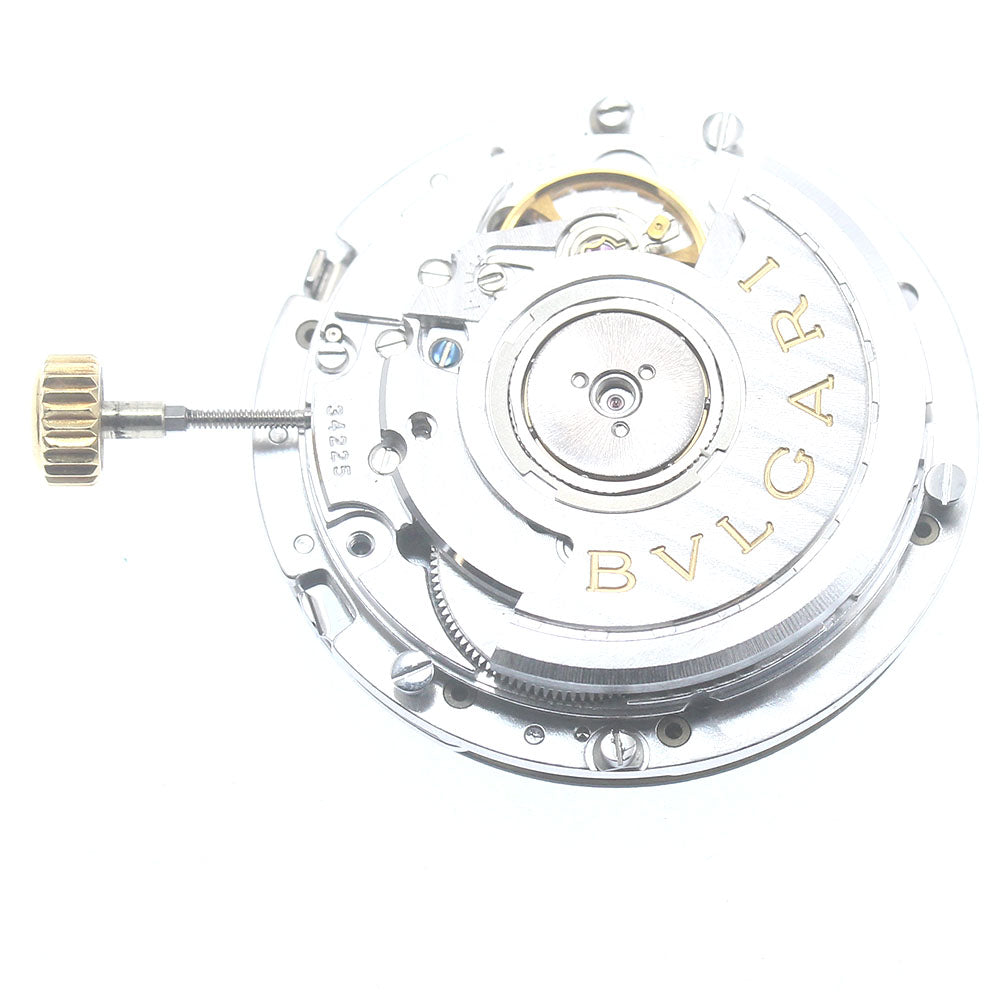 BVLGARI Chronograph cal.2282 Movement black Dial Automatic Men's Watch_BV-5