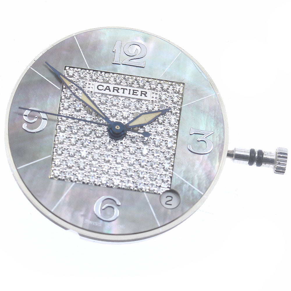 CARTIER Pasha Cal.049 Movement Diamond White shell Dial Automatic Boy's Watch_CA-5