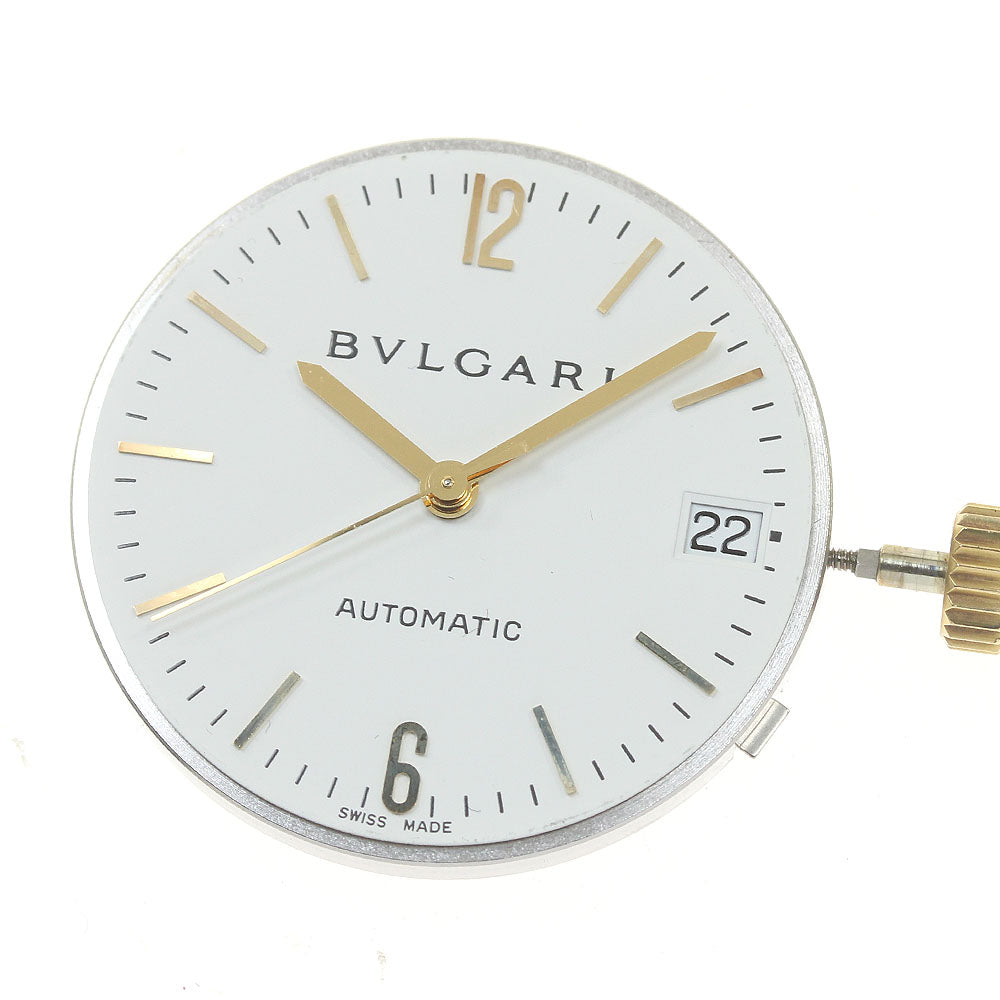 BVLGARI Cal.220-TEEL Date Movement white Dial Automatic Men's Watch_D-12