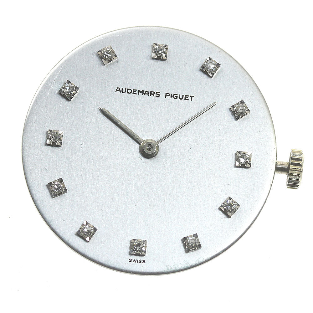 AUDEMARS PIGUET Cal.2003/1 12P Redial Movement Silver Dial Hand Winding Ladies Watch_D-24