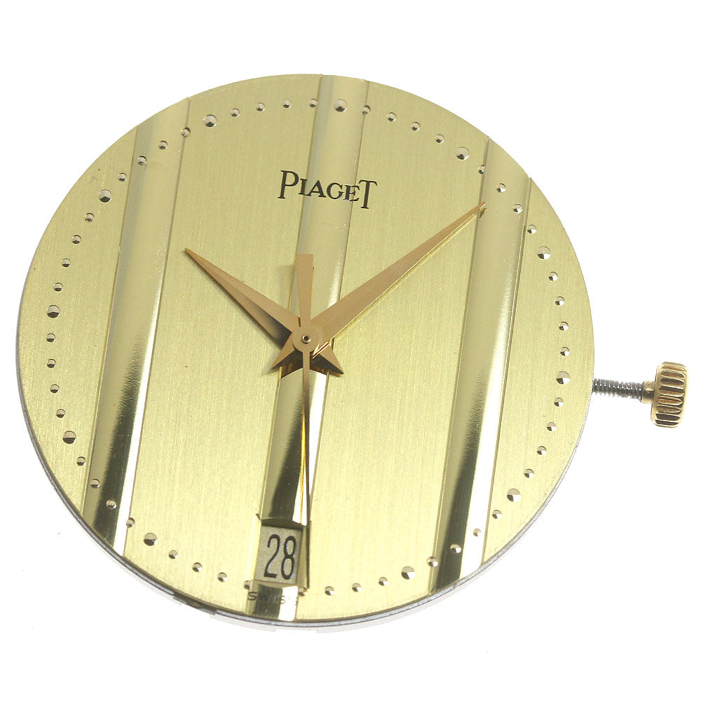 PIAGET Cal.1134P Date Movement gold Dial Quartz Men's Watch_D-27