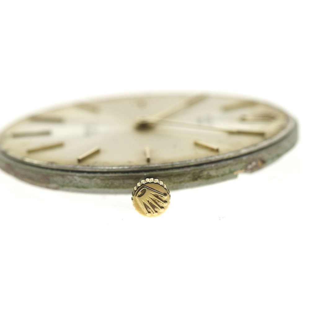 ROLEX Cellini Movement Cal.1600 Silver Dial Hand Winding Men's Watch_D-28