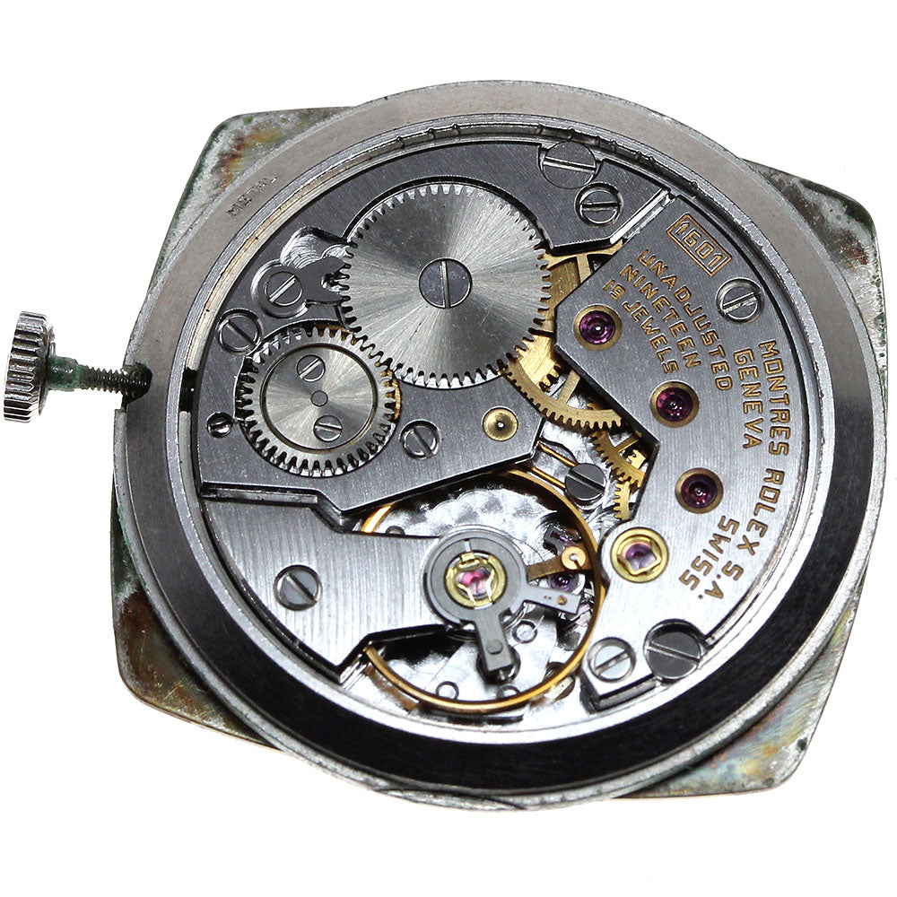 ROLEX Cellini Movement Cal.1601 Silver Dial Hand Winding Men's Watch_D-37