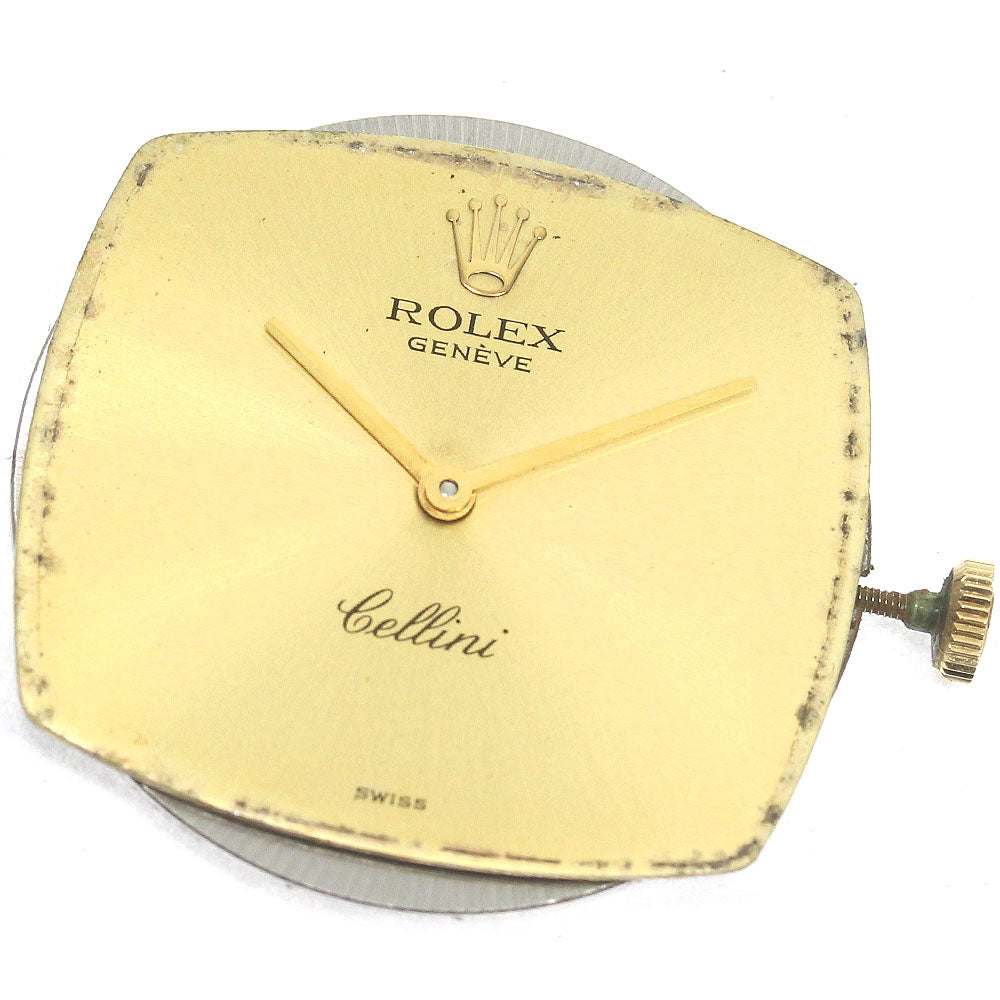 ROLEX Cellini Movement Cal.1600 gold Dial Hand Winding Men's Watch_D-38