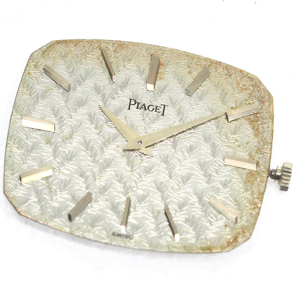 PIAGET Cal.9P1 Movement Silver Dial Hand Winding Men's Watch_D-43