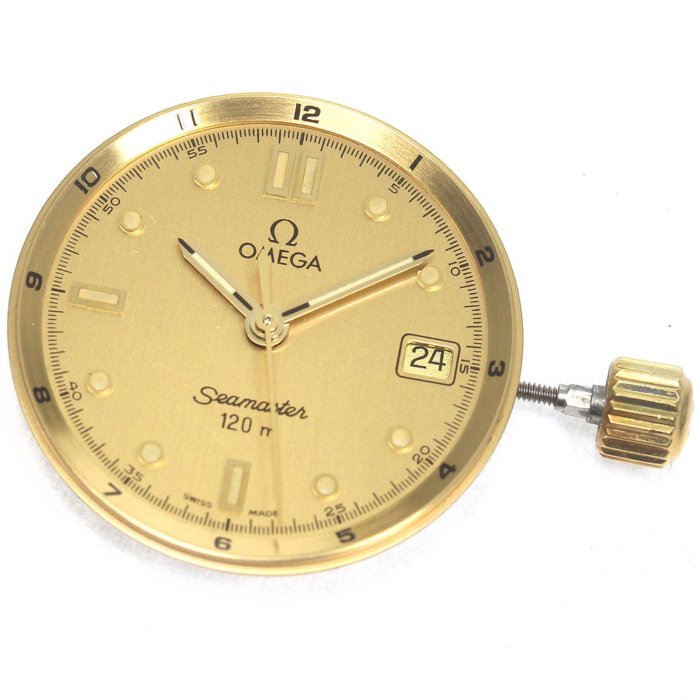 OMEGA Seamaster120 Movement Cal.1424 gold Dial Quartz Ladies Watch_D-48