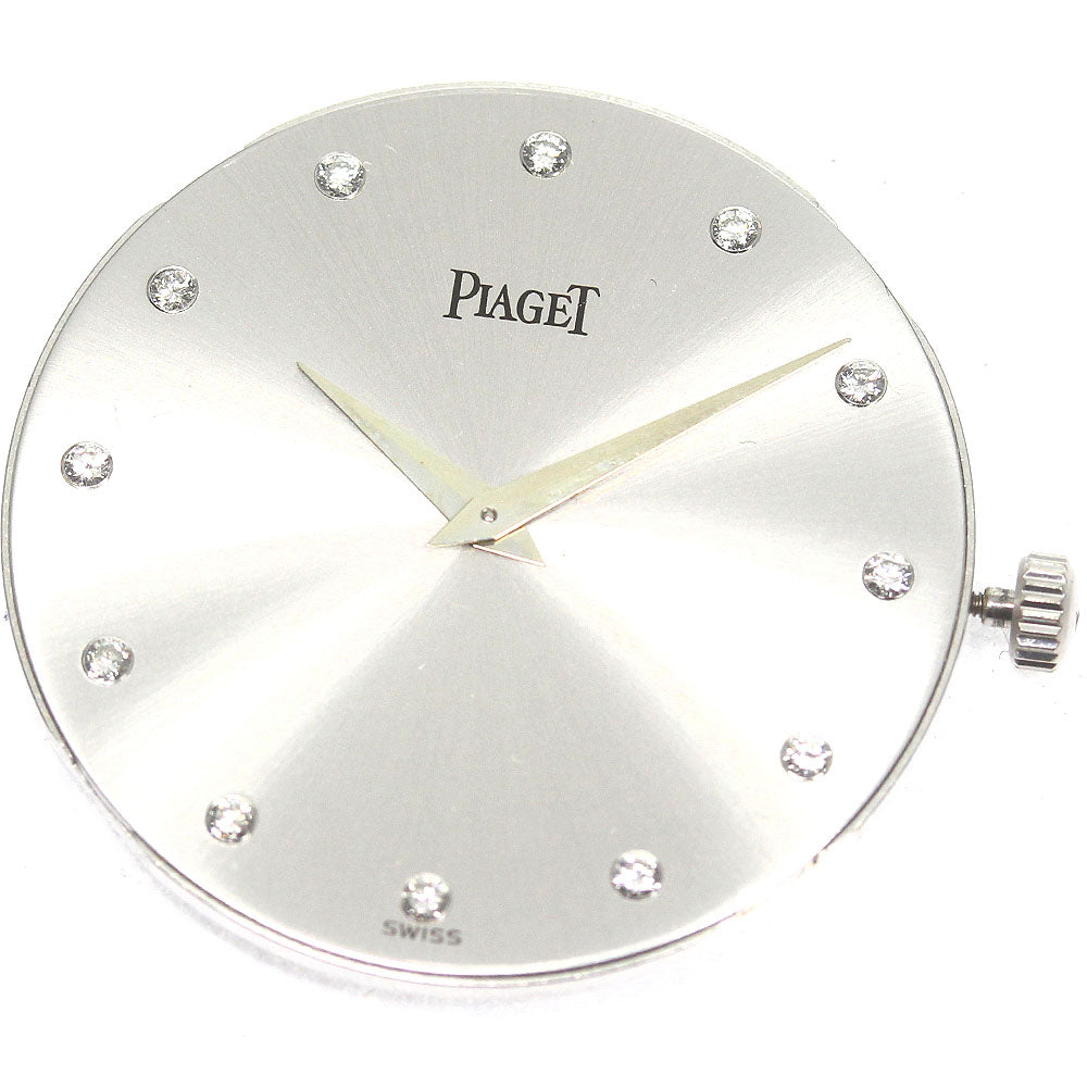 PIAGET Cal.9P2 12P Movement Silver Dial Hand Winding Men's Watch_D-49
