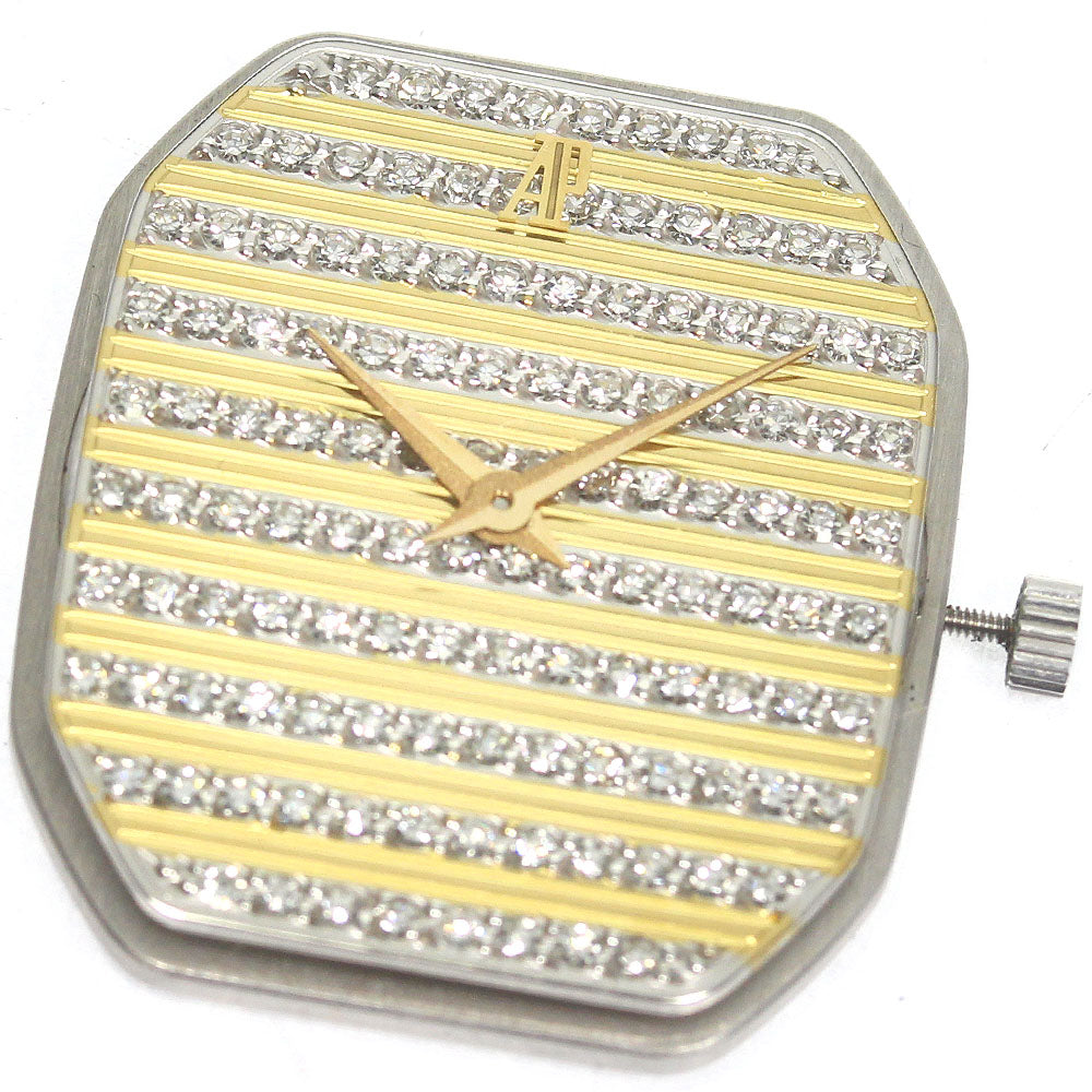 AUDEMARS PIGUET Full diamond cal.2003/1 movement Diamond / Gold Dial Hand Winding Men's Watch_D-51