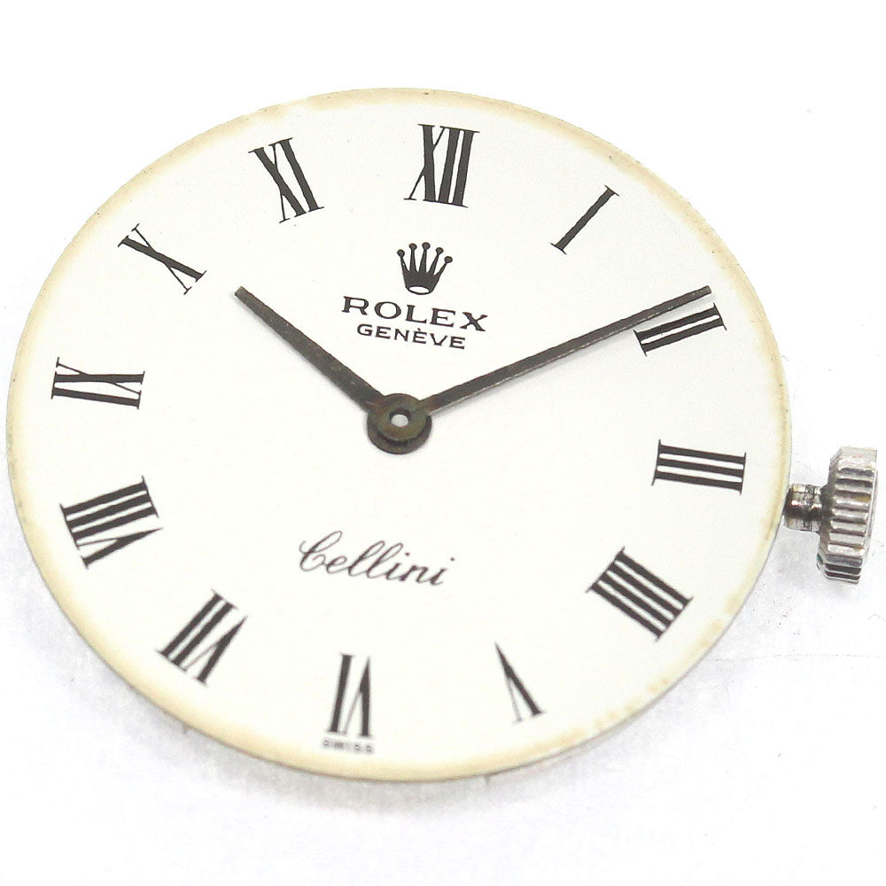 ROLEX Cellini Movement Cal.1600 white Dial Hand Winding Ladies Watch_D-62