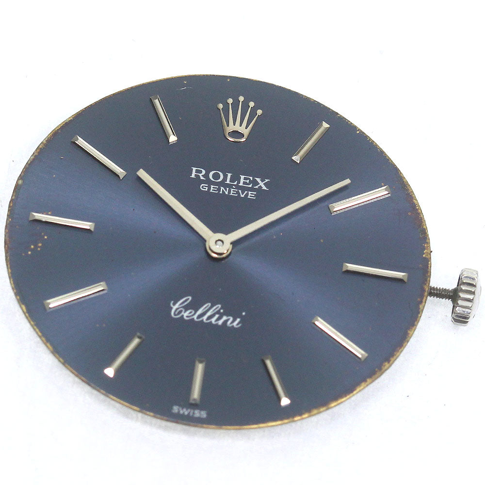 ROLEX Cellini Movement Cal.1600 blue Dial Hand Winding Men's Watch_D-63