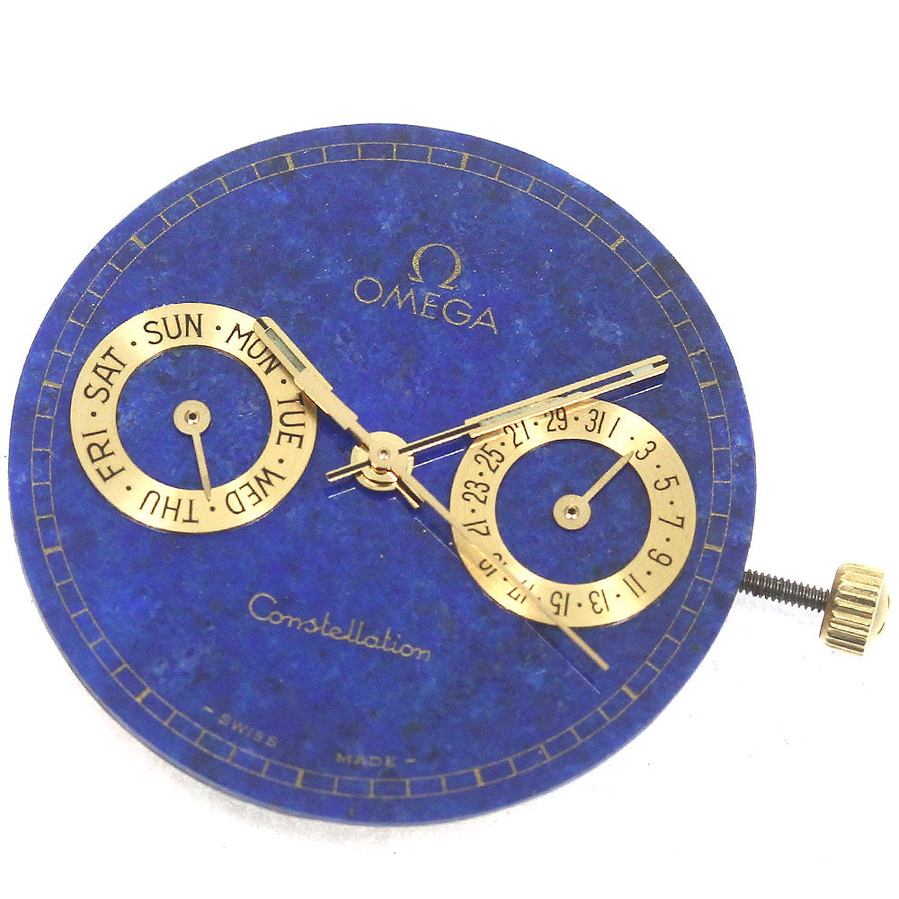 OMEGA Constellation Day-Date cal.1445 movement blue Dial Quartz Men's Watch_D-66