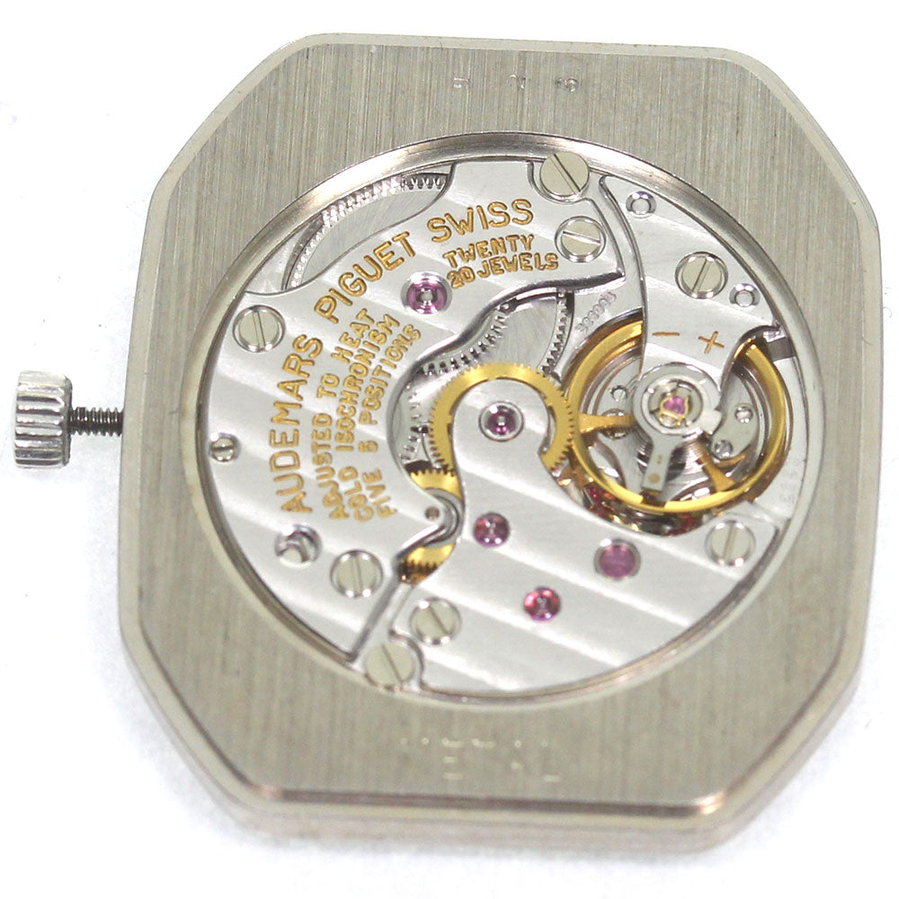 AUDEMARS PIGUET 11P diamond cal.2080 movement Navy Dial Hand Winding Men's Watch_D-75