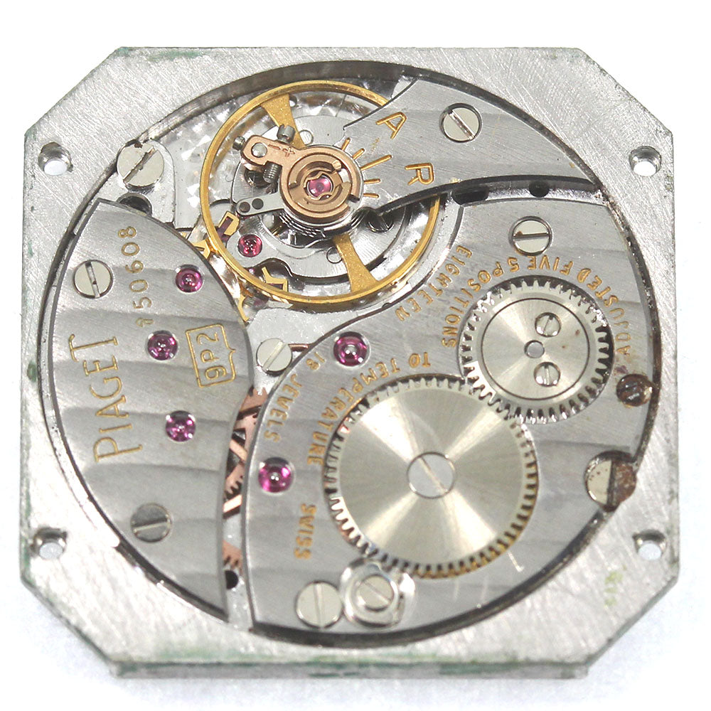 PIAGET 4P diamond cal.9P2 movement Black / Diamond Dial Hand Winding Ladies Watch_D-77