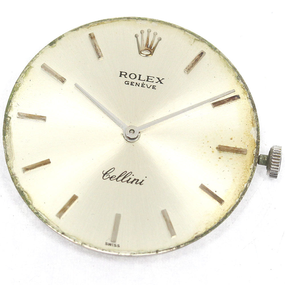 ROLEX Cellini Movement Cal.1600 Silver Dial Hand Winding Men's Watch_D-85