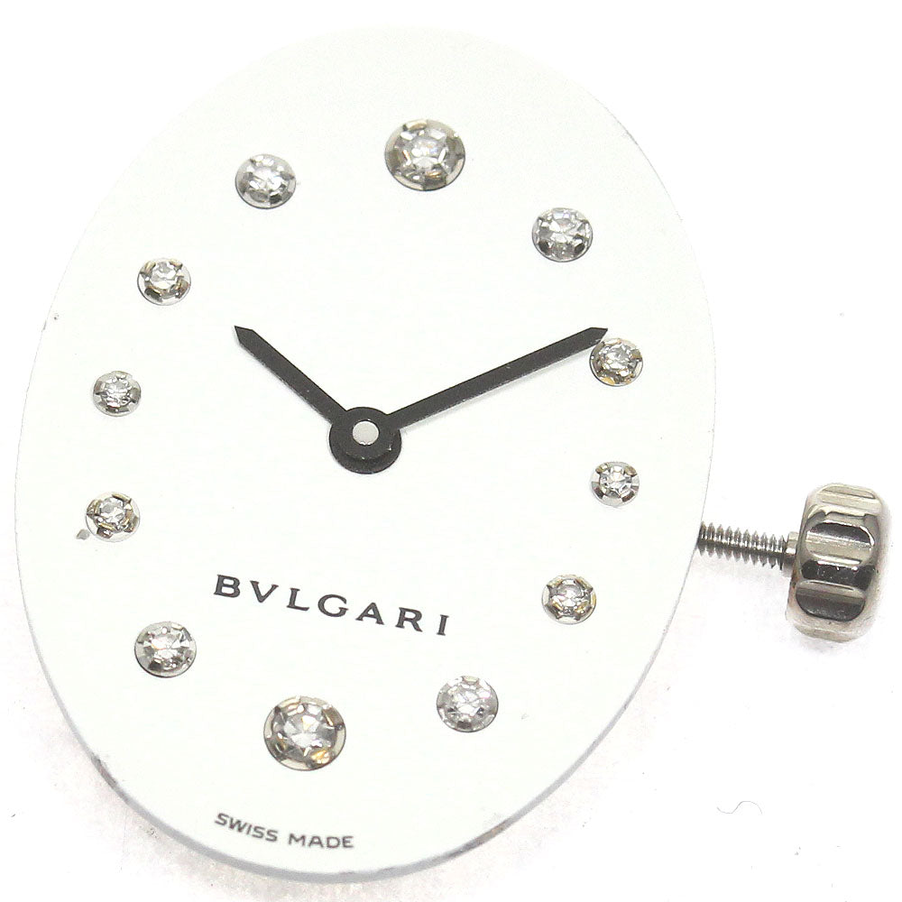 BVLGARI Cal.MVE065-TEEM 12P Movement white Dial Quartz Ladies Watch_D-87