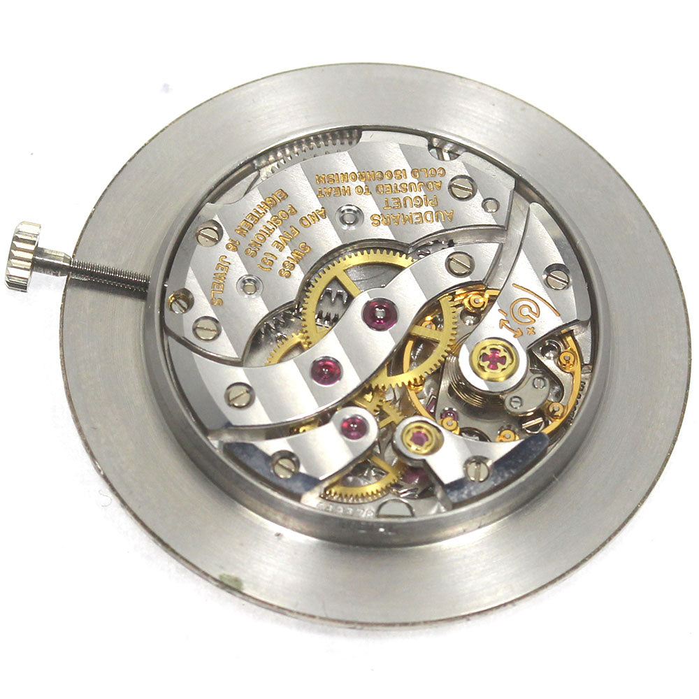 AUDEMARS PIGUET Cal.K2001/1A Movement Silver Dial Hand Winding Men's Watch_D-88