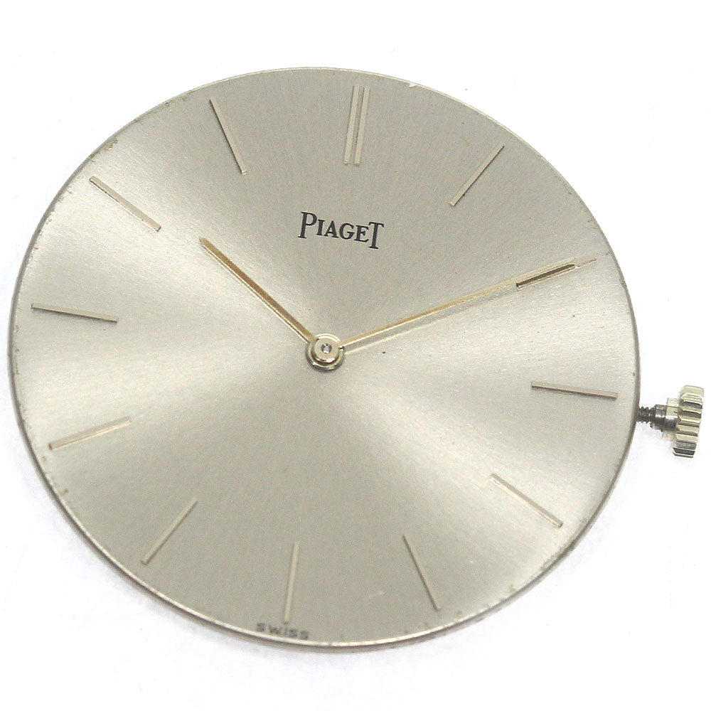 PIAGET Cal.9P Movement Silver Dial Hand Winding Men's Watch_D-89