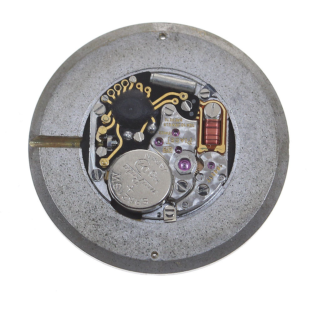 PIAGET 4P diamond cal.8P2 movement black Dial Quartz Men's Watch_D-92