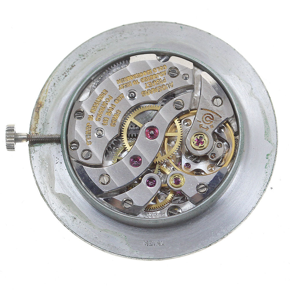 AUDEMARS PIGUET Cal.K2001/1A Movement Silver Dial Hand Winding Men's Watch_D-93