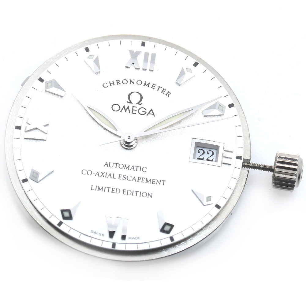 OMEGA Cal.2500 Date Chronometer Coaxial Movement Silver Dial Automatic Men's Watch_E-12