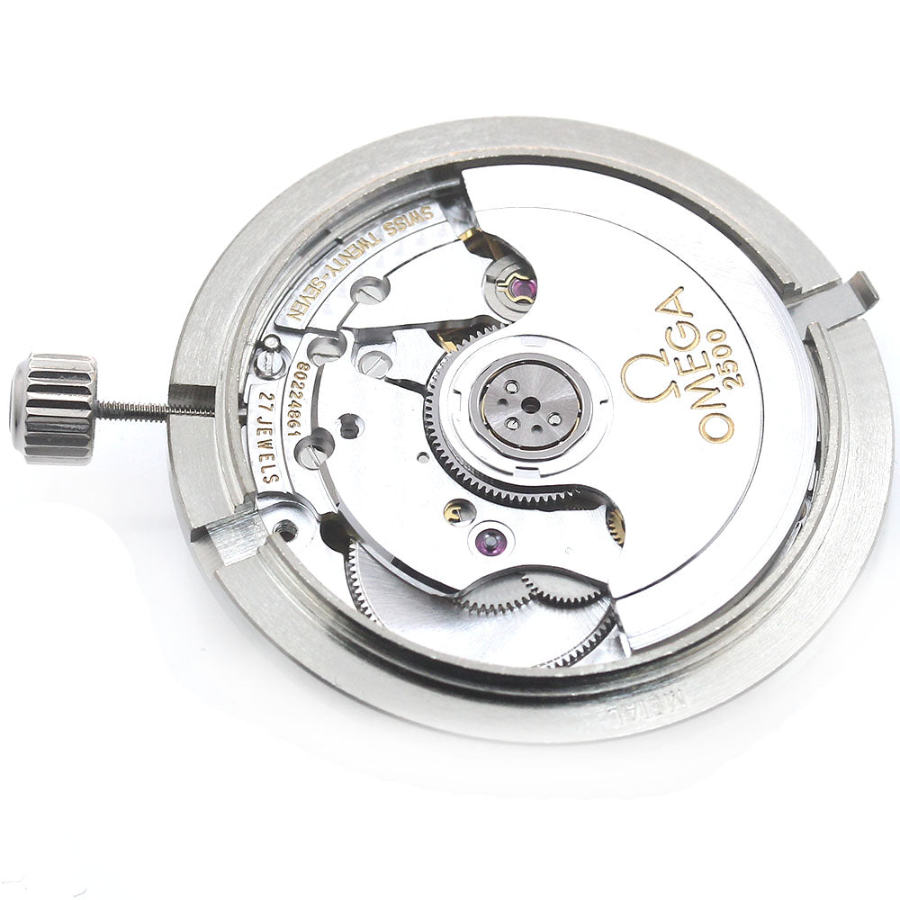 OMEGA Cal.2500 Date Chronometer Coaxial Movement Silver Dial Automatic Men's Watch_E-12
