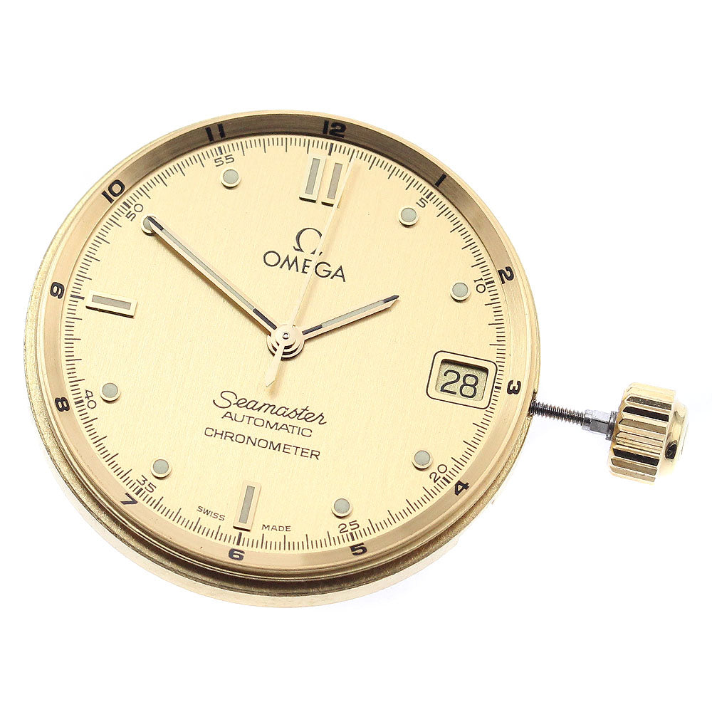 OMEGA Seamaster Cal.1109 Movement gold Dial Automatic Men's Watch_E-6