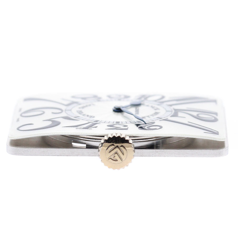 FRANCK MULLER Long Island Cal.2800R Platinum rotor movement Silver Dial Automatic Men's Watch_F-13