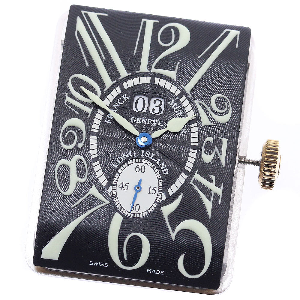 FRANCK MULLER Long Island Cal.2800DD Platinum rotor movement black Dial Automatic Men's Watch_F-1