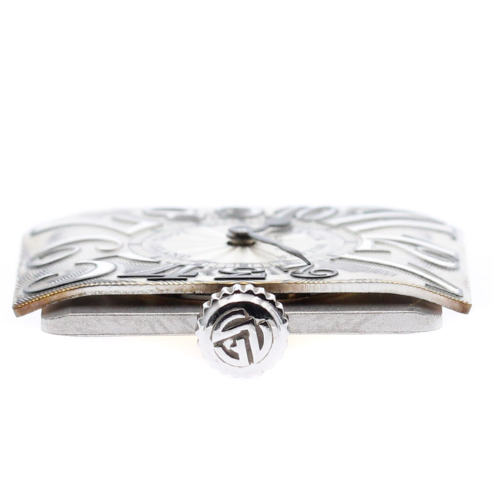 FRANCK MULLER Long Island Movement Silver Dial Quartz Ladies Watch_F-20