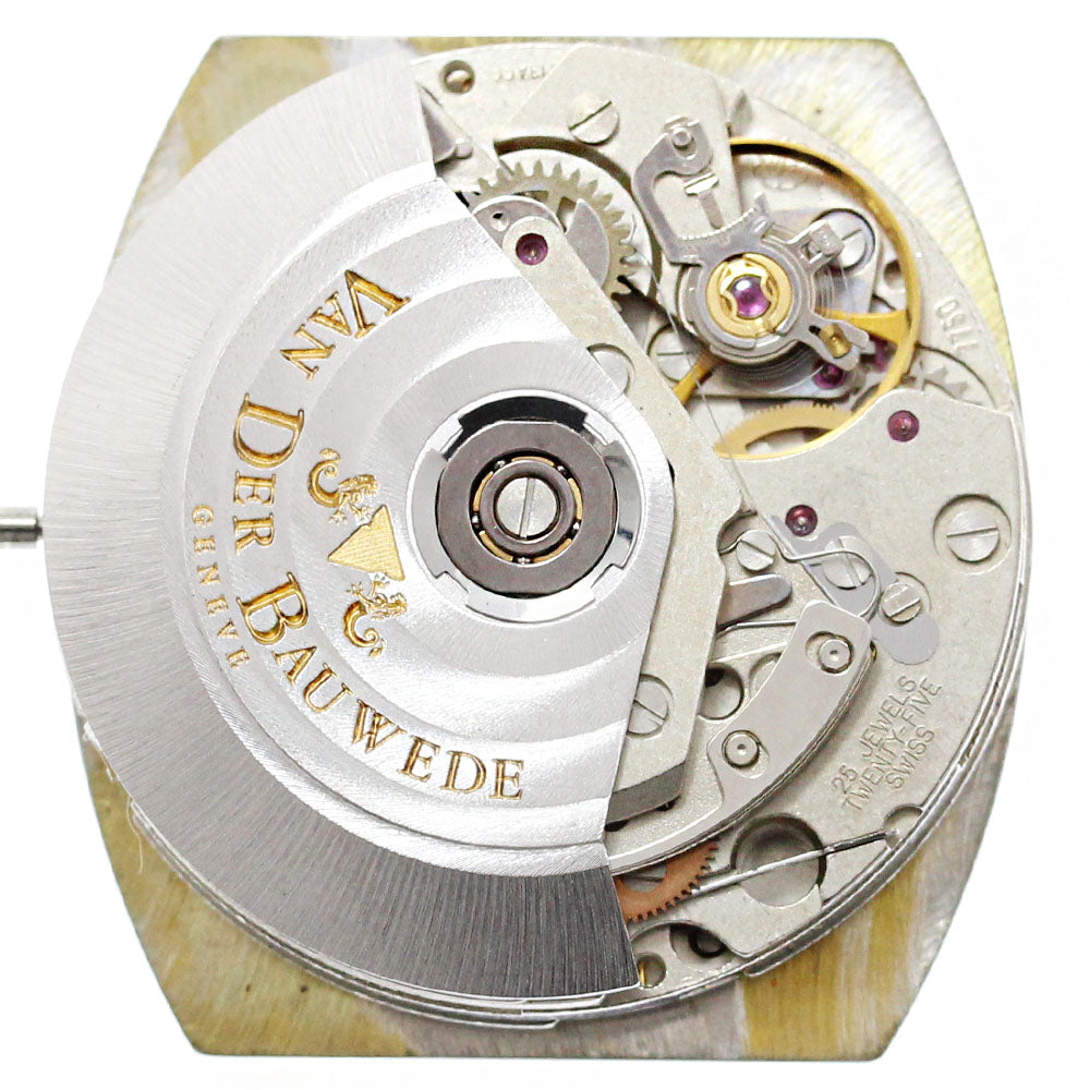 VAN DER BAUWEDE Small second cal..7750 movement Silver Dial Automatic Men's Watch_G-19