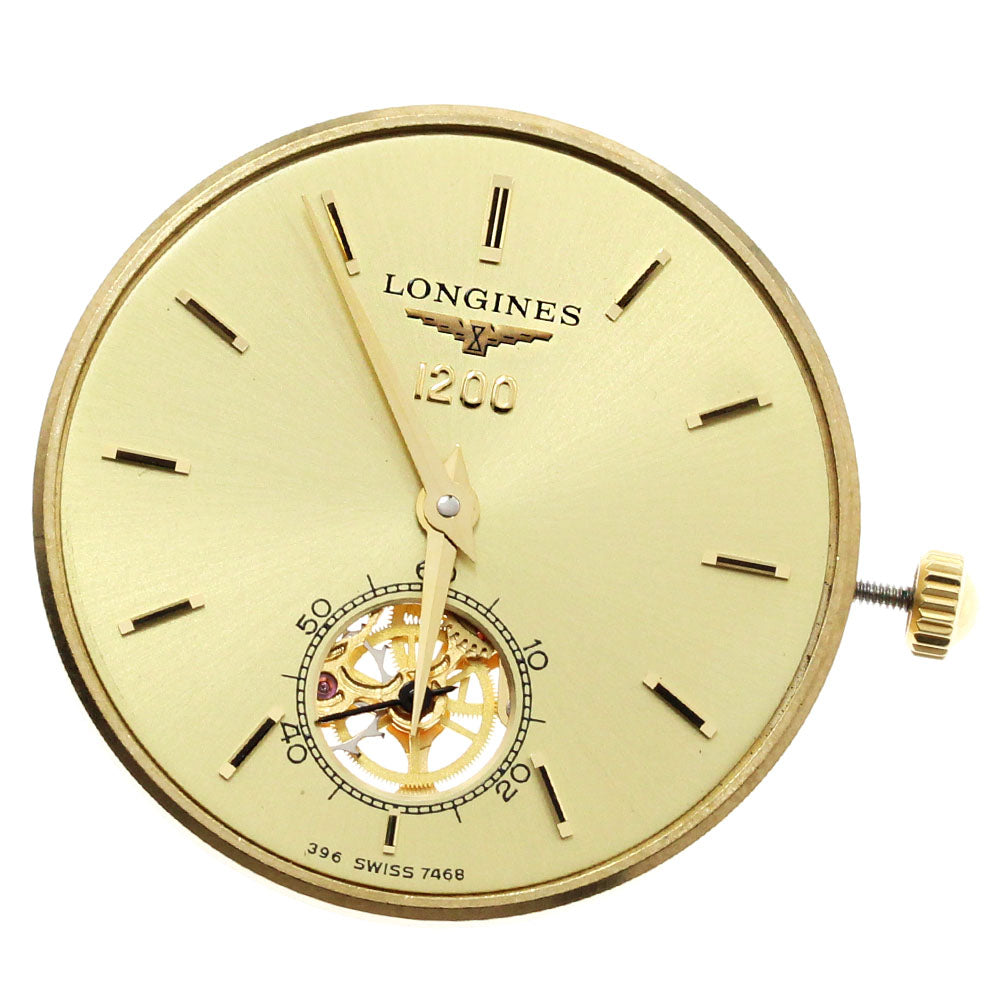 LONGINES 1200 small second movement gold Dial Hand Winding Men's Watch_G-23