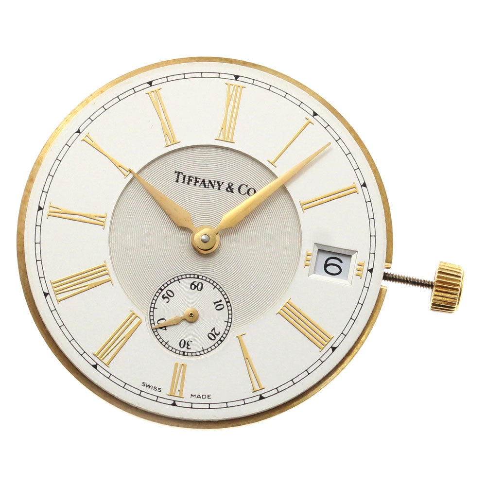 TIFFANY&Co. Movement Cal.1019 Date Silver Dial Quartz Men's Watch_G-31