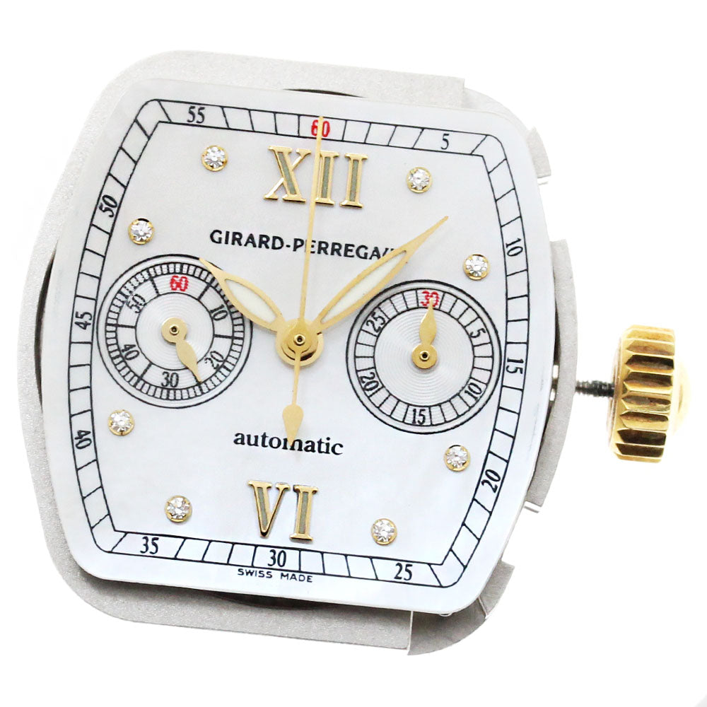 GIRARD PERREGAUX Cal.3080 8P Diamond Shell Chronograph Movement shell Dial Automatic Ladies Watch_G-8