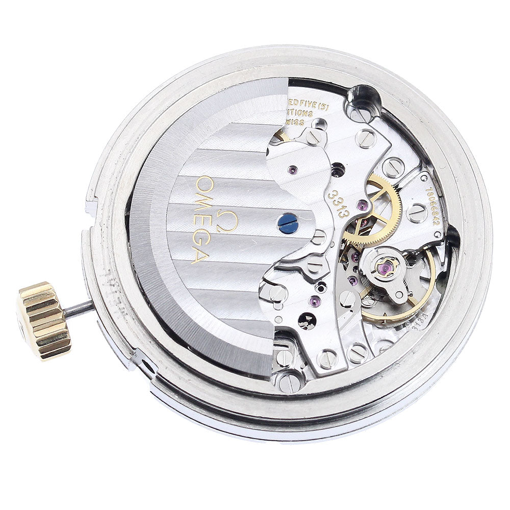 OMEGA De Ville Chronograph cal.3313A movement Silver Dial Automatic Men's Watch_I-106
