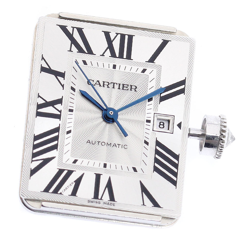 CARTIER Cal.077 movement Silver Dial Automatic Ladies Watch_I-113