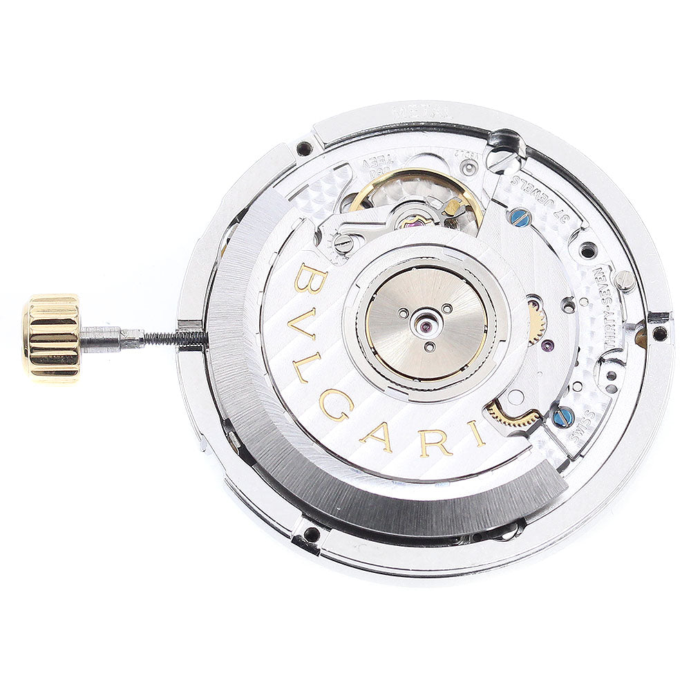 BVLGARI Cal.080-TEEV Chronograph Date Movement Brown Dial Automatic Men's Watch_I-114