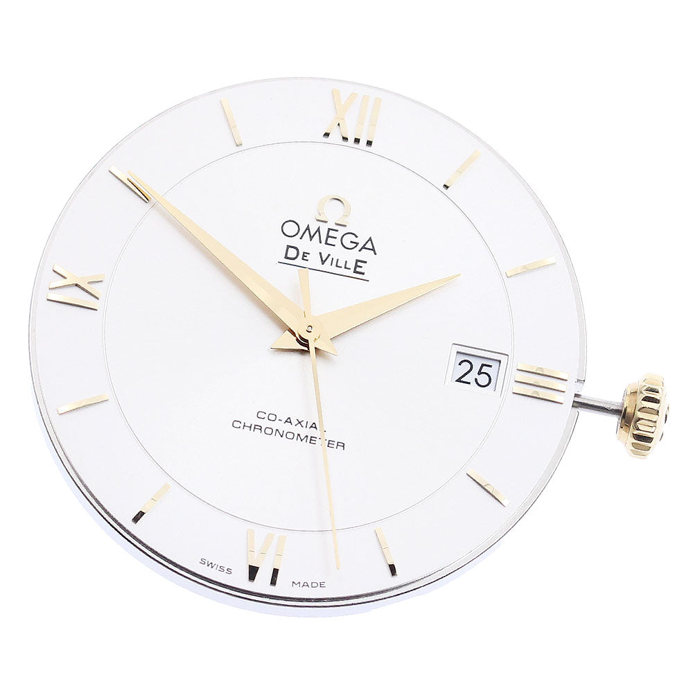 OMEGA De Ville Date Coaxial cal.2500 movement Silver Dial Automatic Men's Watch_I-116
