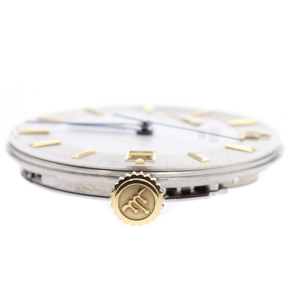 SEIKO CREDOR Date Power Reserve Cal.7R88A2 Movement Silver Dial Spring drive Men's Watch_I-123