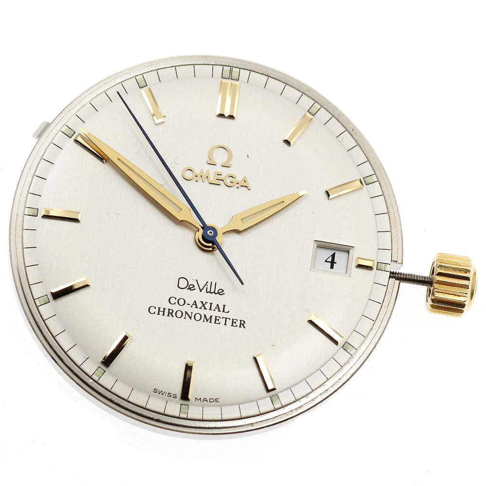 OMEGA De Ville Movement Cal.2500C Date Silver Dial Automatic Men's Watch_I-131