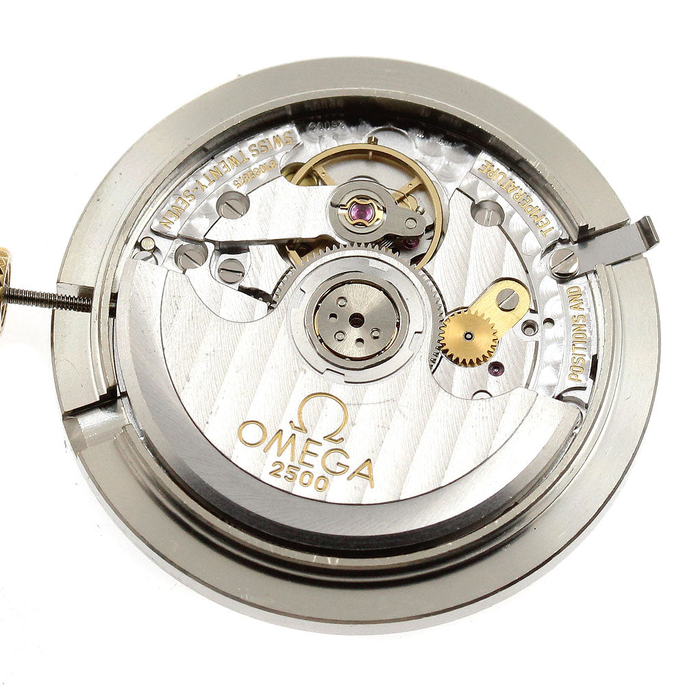 OMEGA De Ville Movement Cal.2500C Date Silver Dial Automatic Men's Watch_I-131