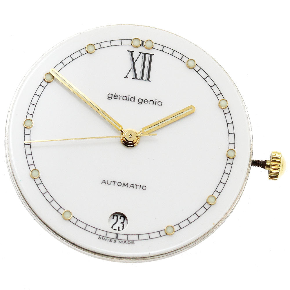 Gerald Genta Movement Cal.2892-2 white Dial Automatic Men's Watch_I-133