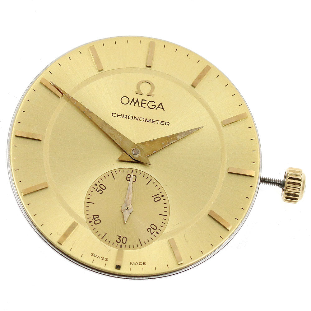 OMEGA De Ville Cal. 652 small second movement gold Dial Hand Winding Men's Watch_I-136